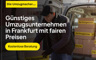 Umzugsunternehmen Frankfurt – Seit über 90 Jahren Erfahrung, auf die Sie sich verlassen können